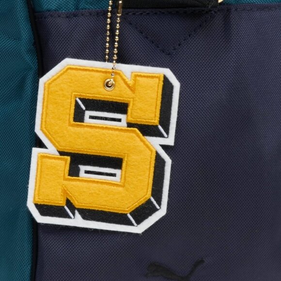 PUMA x STAPLE Messenger Bag Vintage Varsity Embroidered Duffel School Travel - Picture 9 of 11